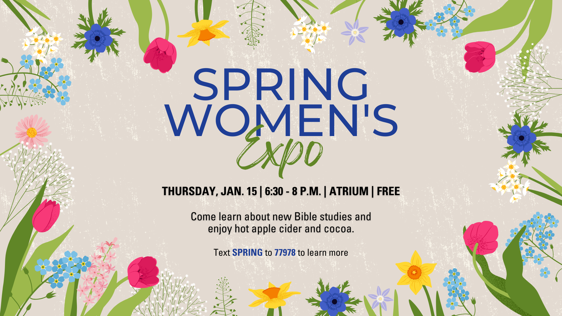 Cottonwood Creek Church - Spring Women's Expo