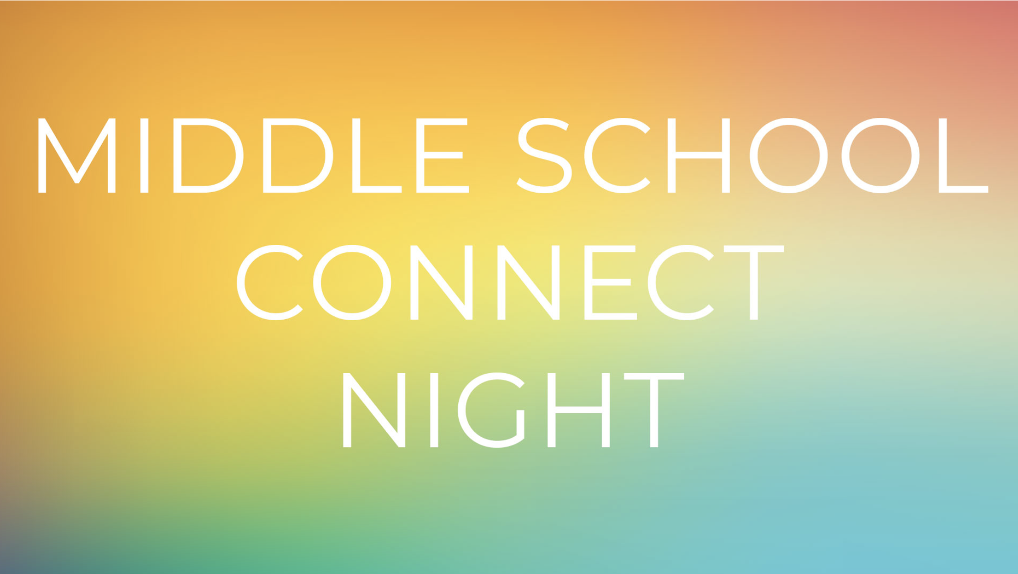 Cottonwood Creek Church - Middle School Connect Night: Arcade92