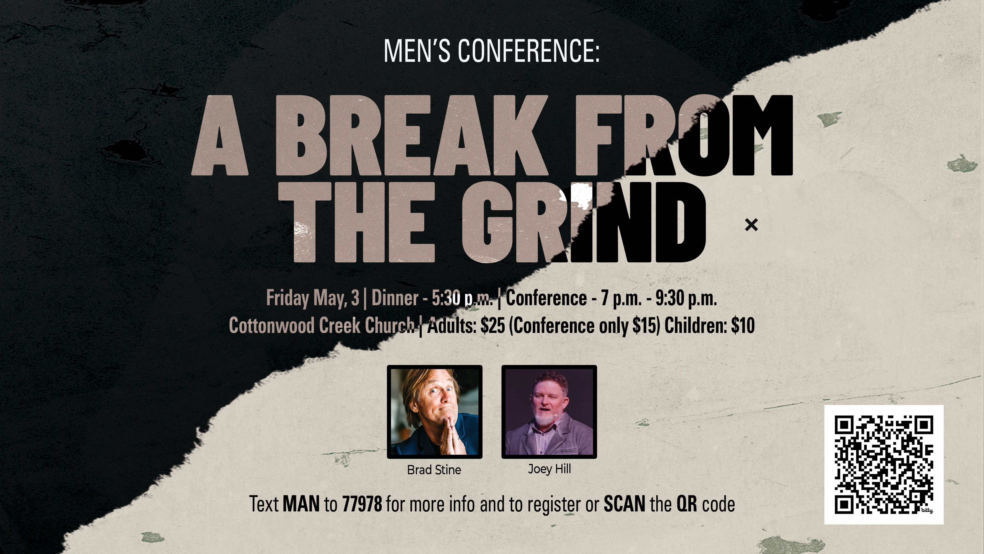 Cottonwood Creek Church - Men's Conference 2024: A Break from the Grind