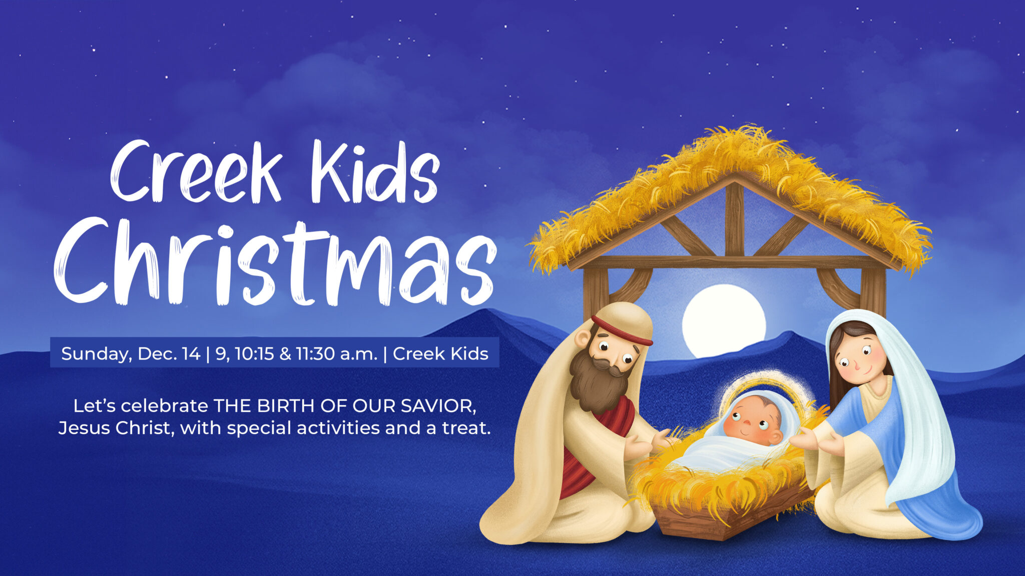 Cottonwood Creek Church - Creek Kids Christmas
