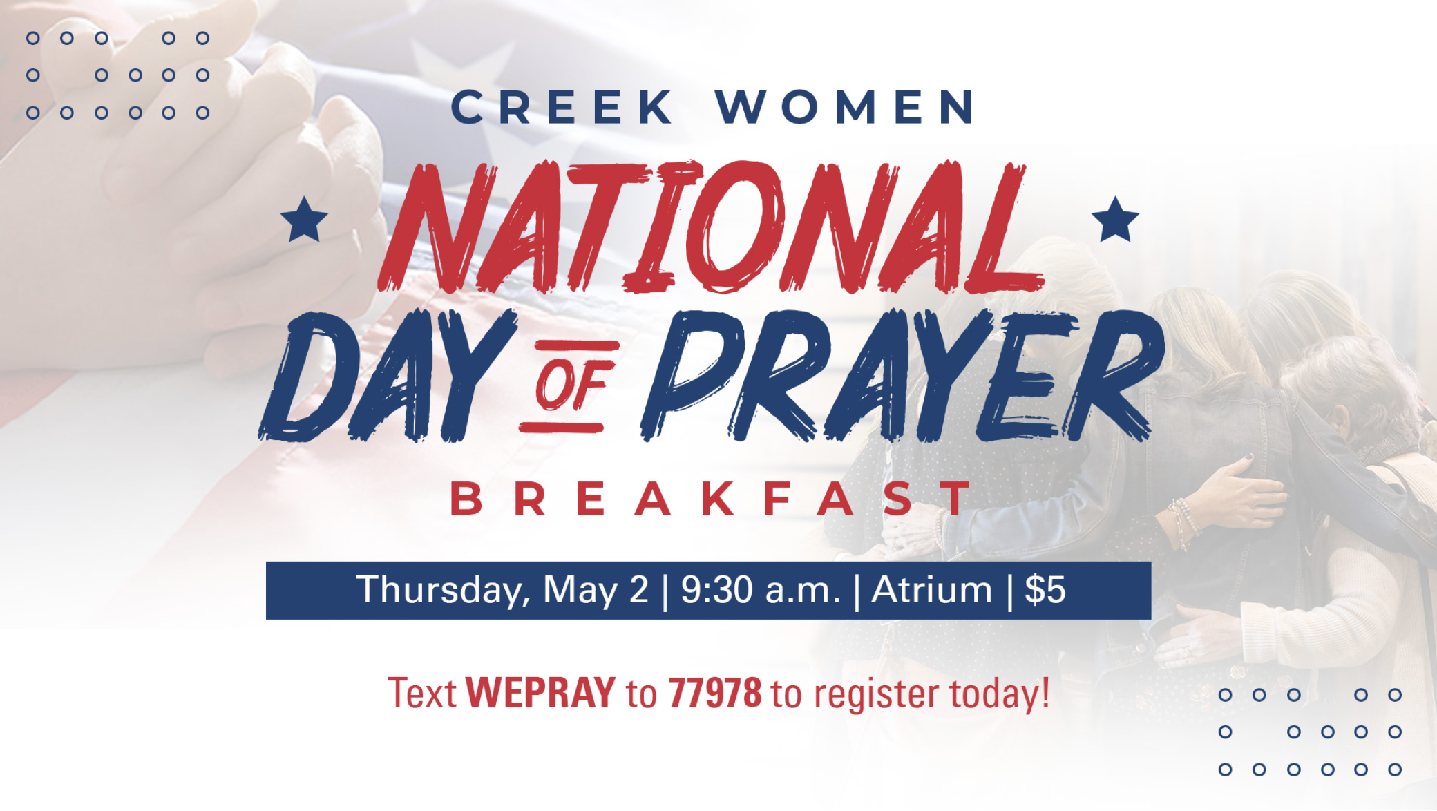 Cottonwood Creek Church - Women's National Day of Prayer Breakfast